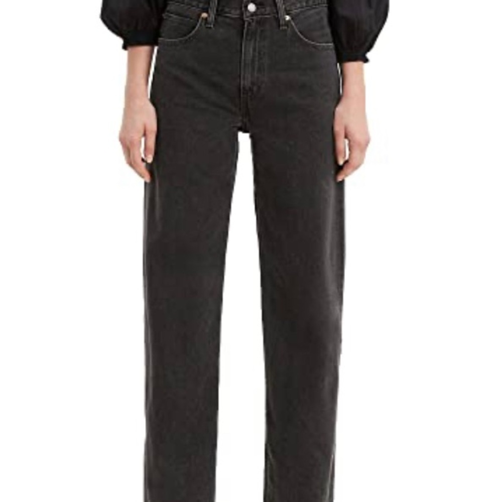 levi’s black dad jean